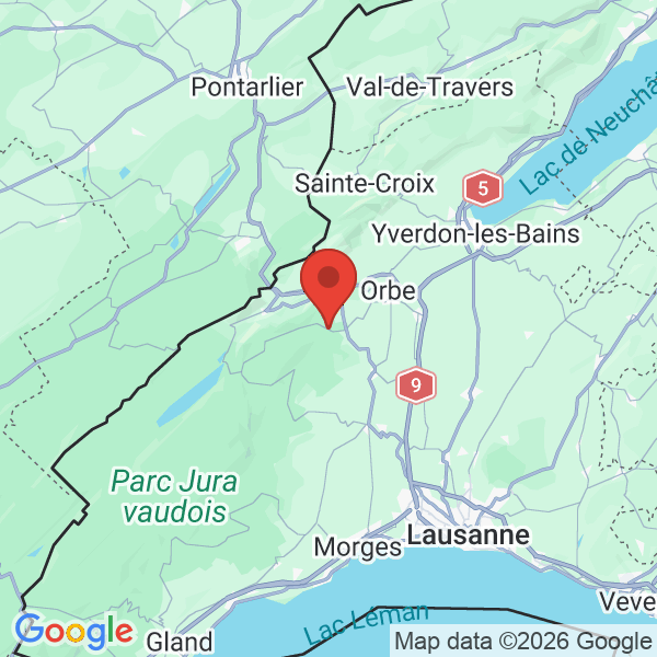 Carte de l'activité