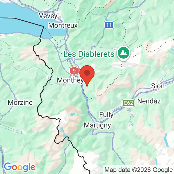 Carte de l'activité