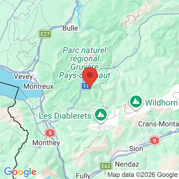 Carte de l'activité