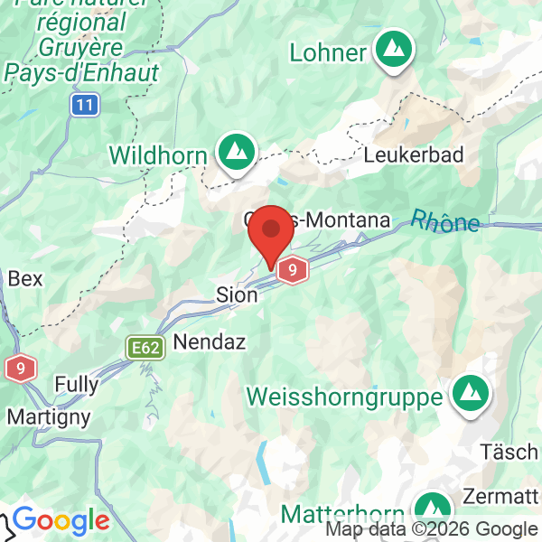 Carte de l'activité