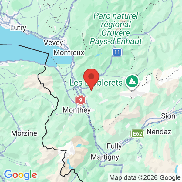 Carte de l'activité