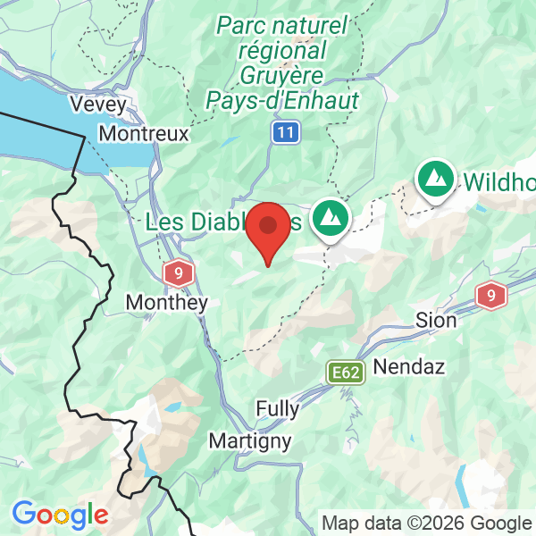 Carte de l'activité