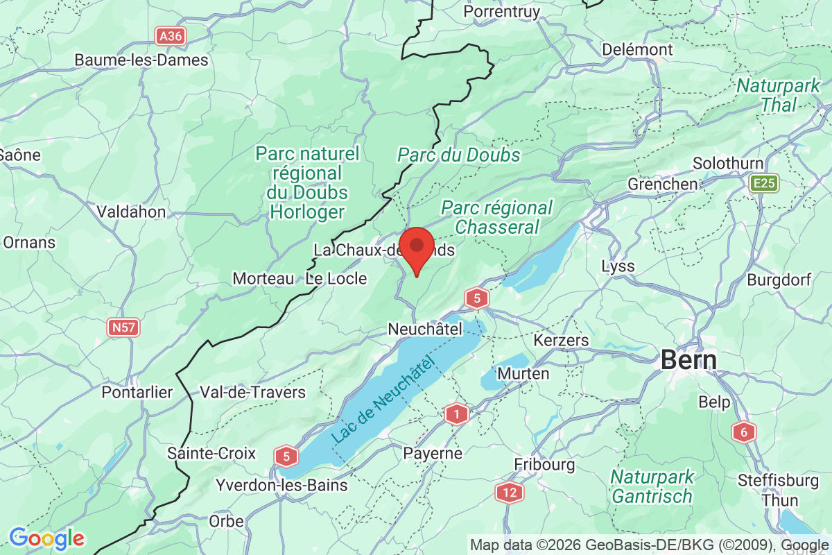 Carte de l'activité