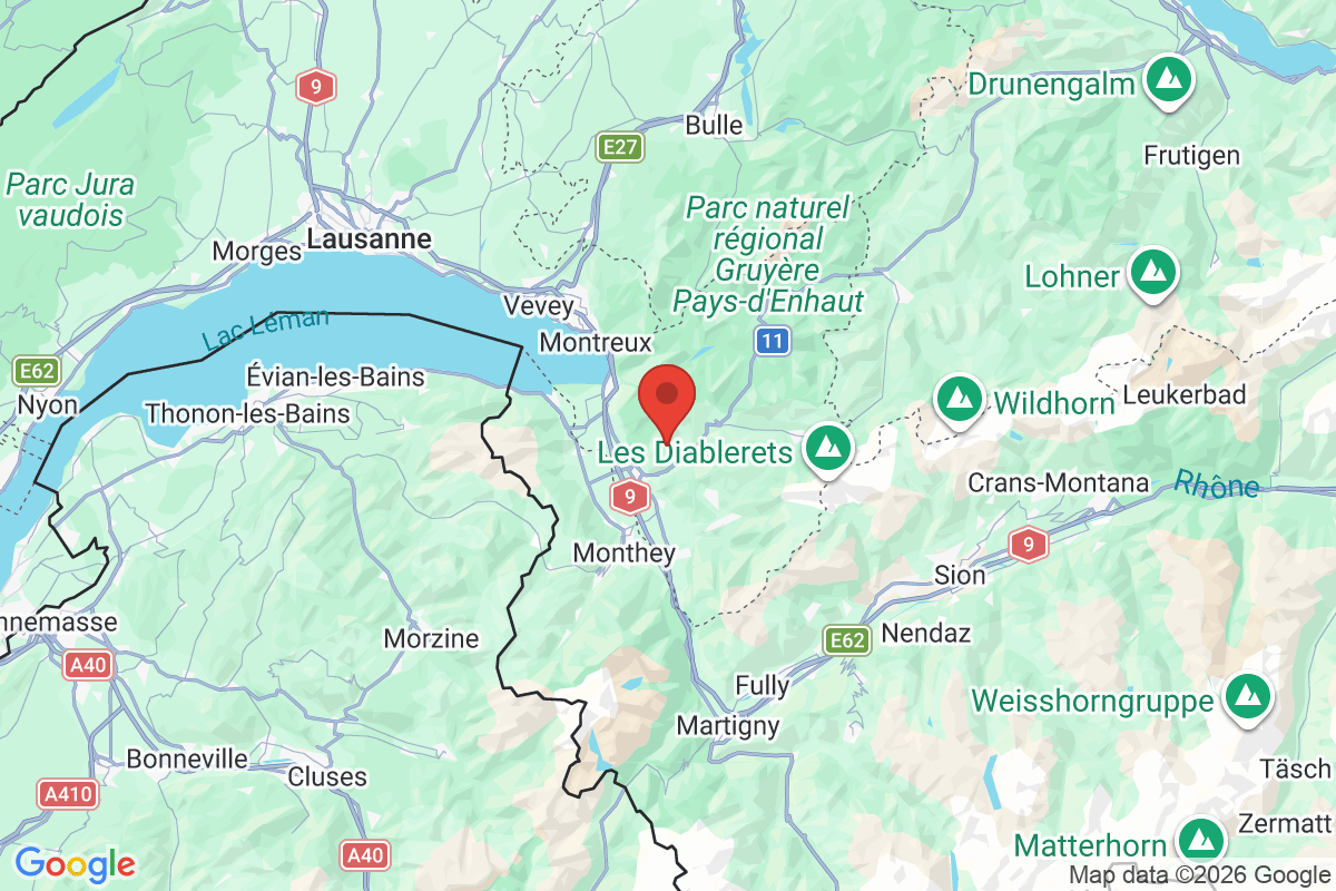 Carte de l'activité