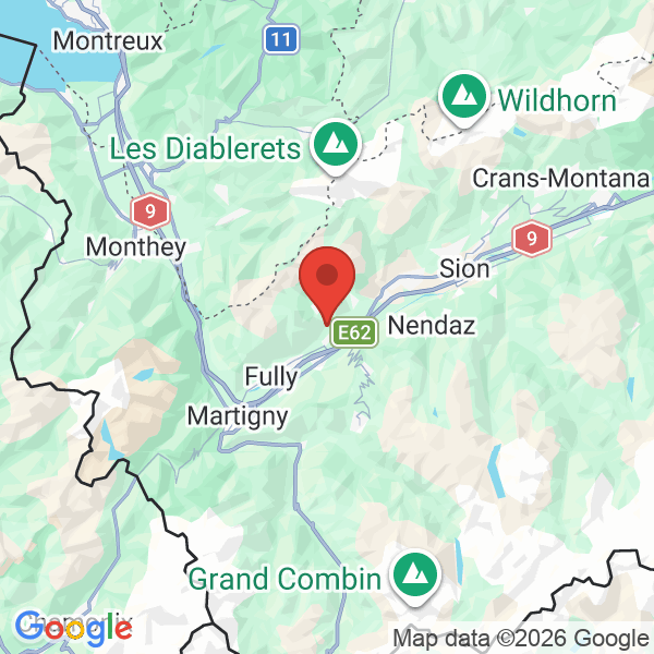 Carte de l'activité
