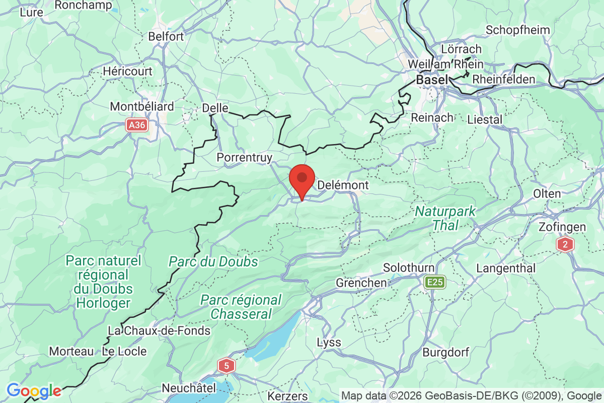 Carte de l'activité