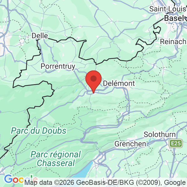Carte de l'activité