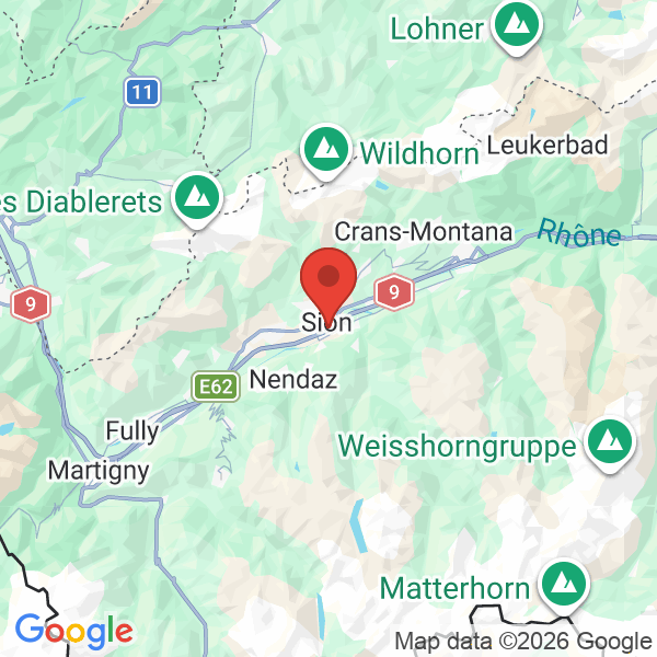 Carte de l'activité