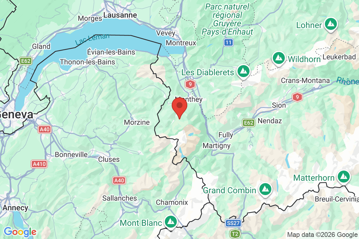 Carte de l'activité
