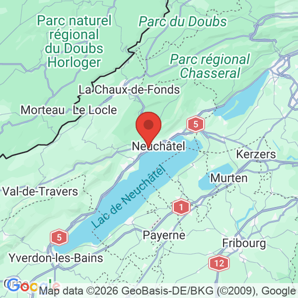 Carte de l'activité