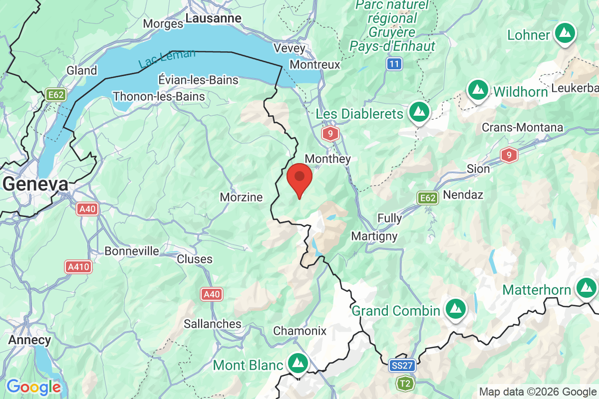 Carte de l'activité