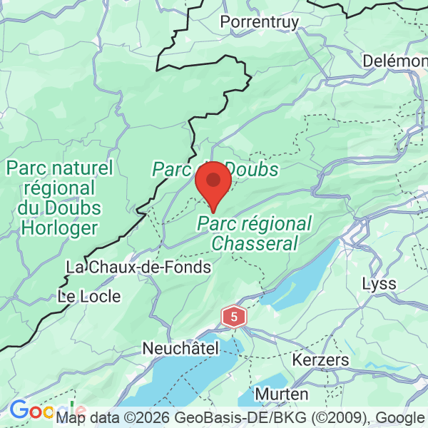 Carte de l'activité