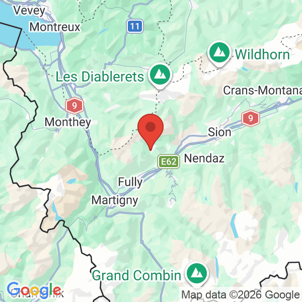 Carte de l'activité
