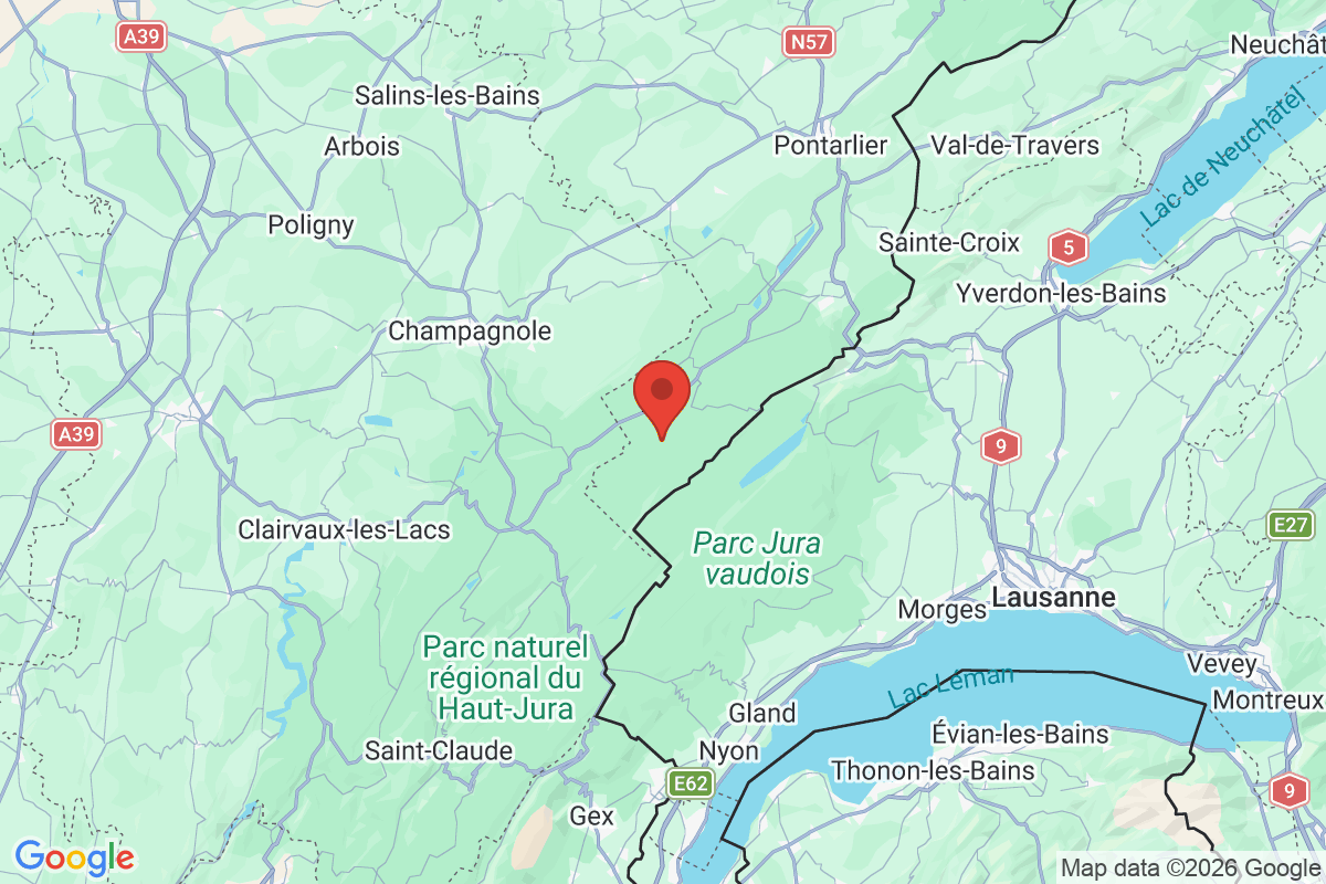 Carte de l'activité