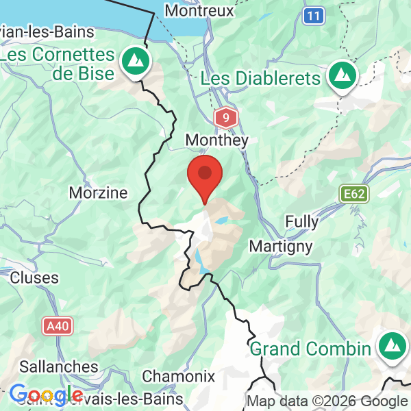 Carte de l'activité