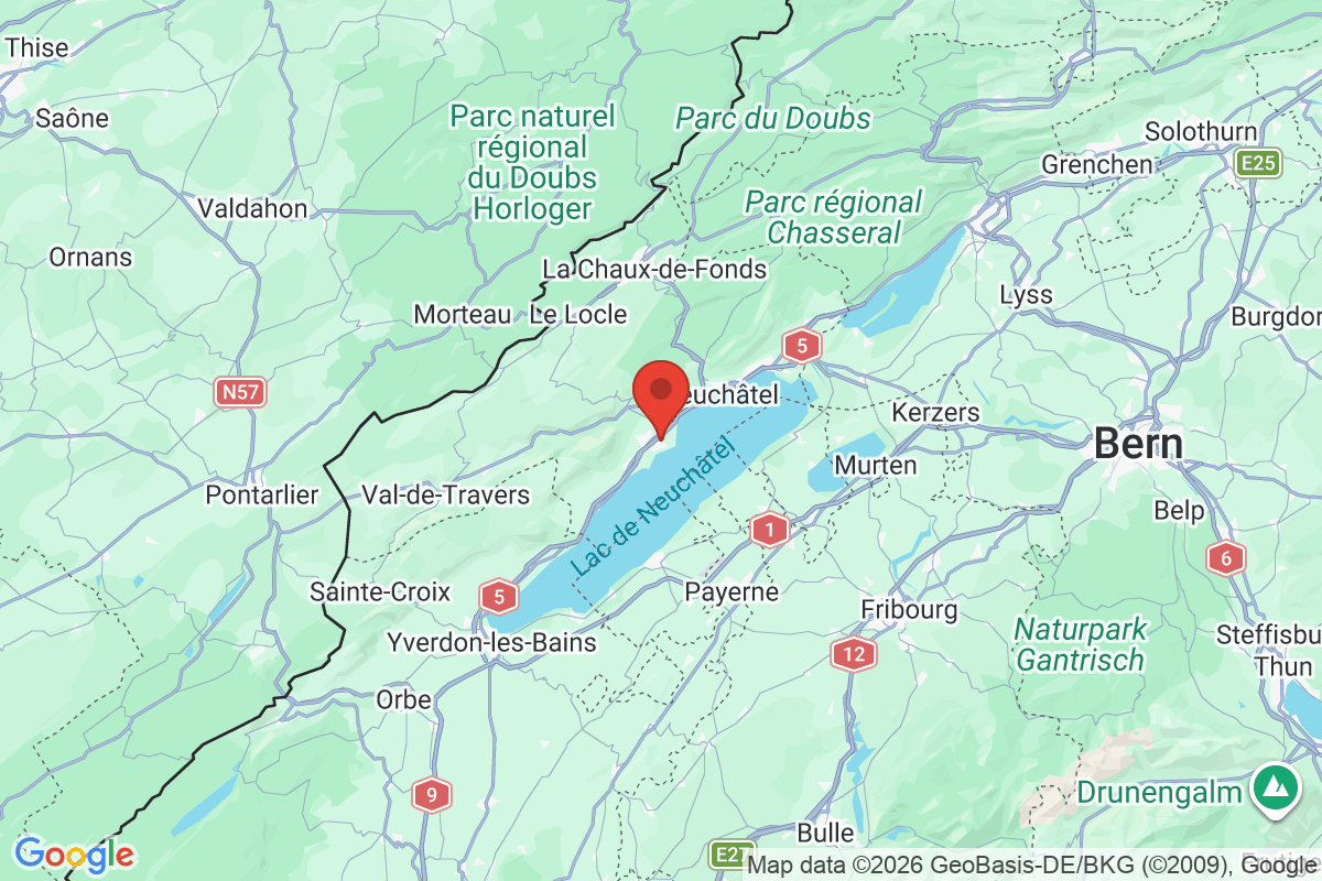 Carte de l'activité
