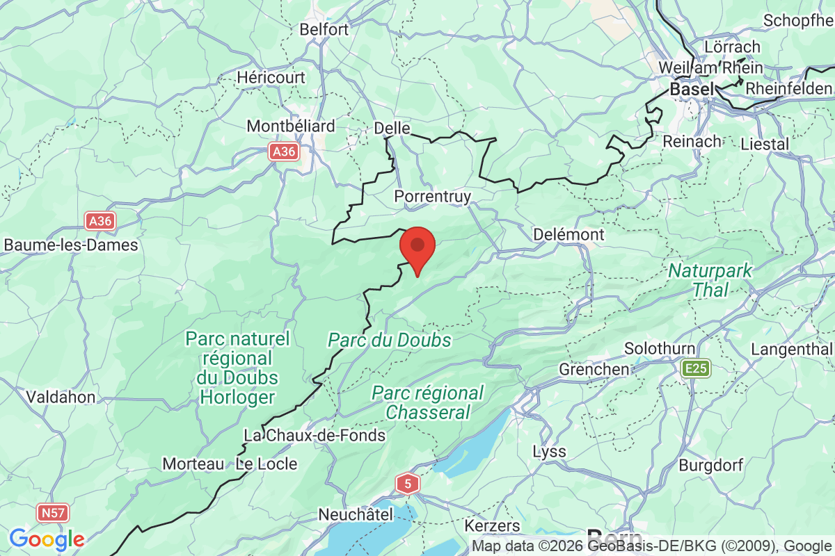 Carte de l'activité