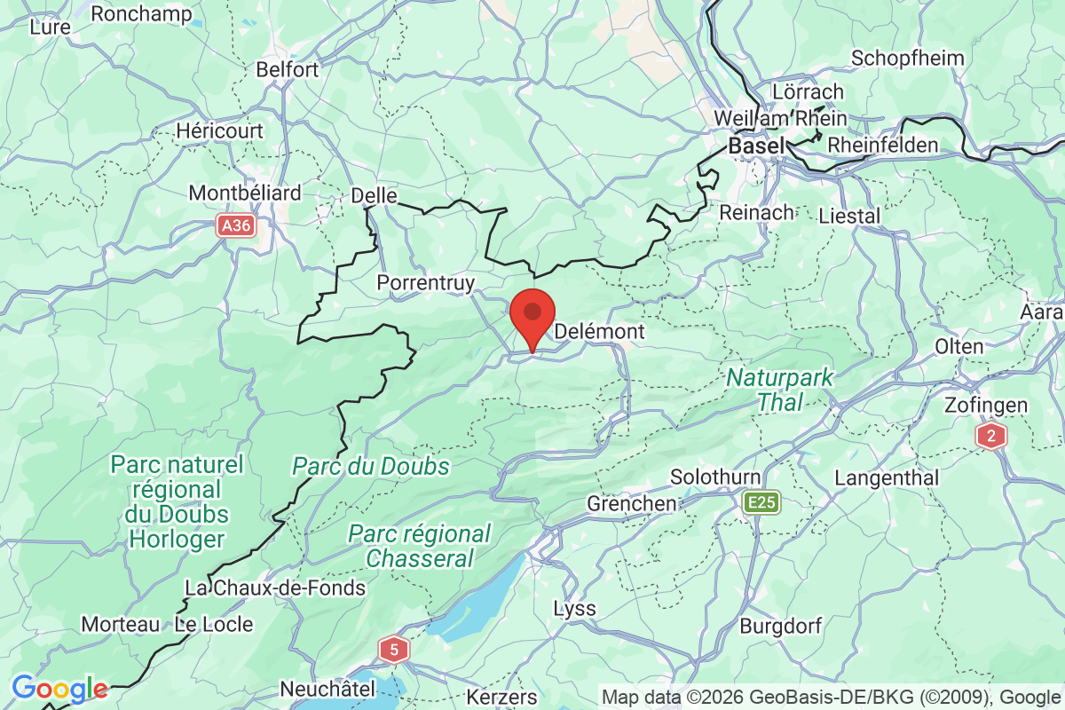 Carte de l'activité