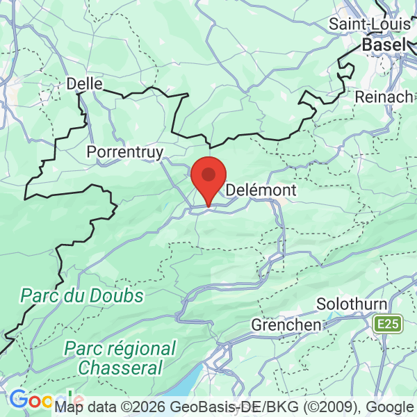 Carte de l'activité