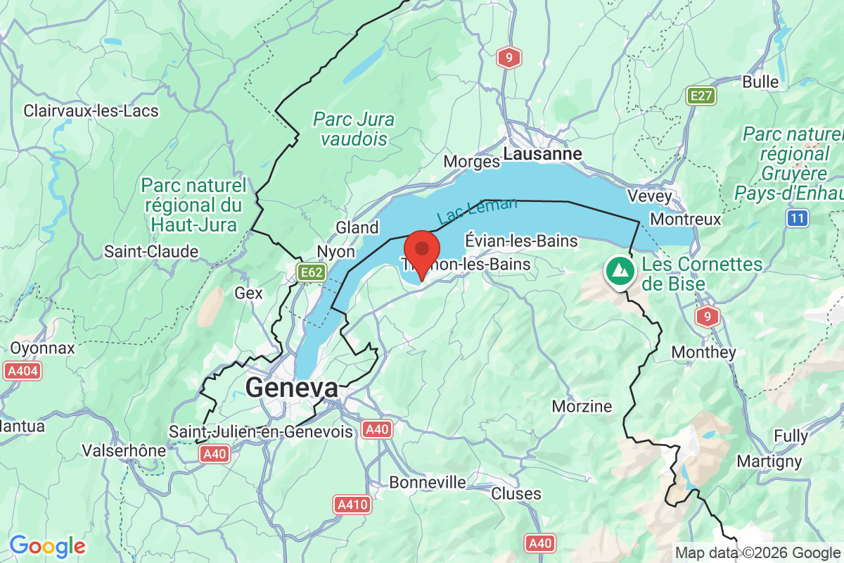 Carte de l'activité