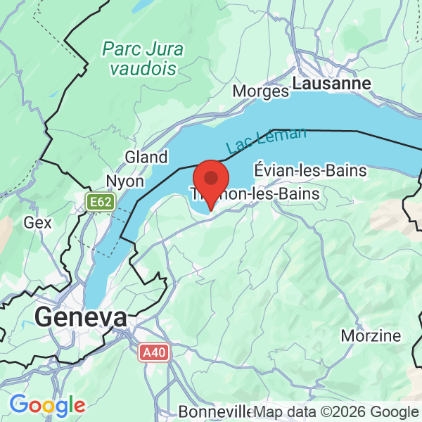 Carte de l'activité