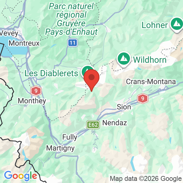 Carte de l'activité