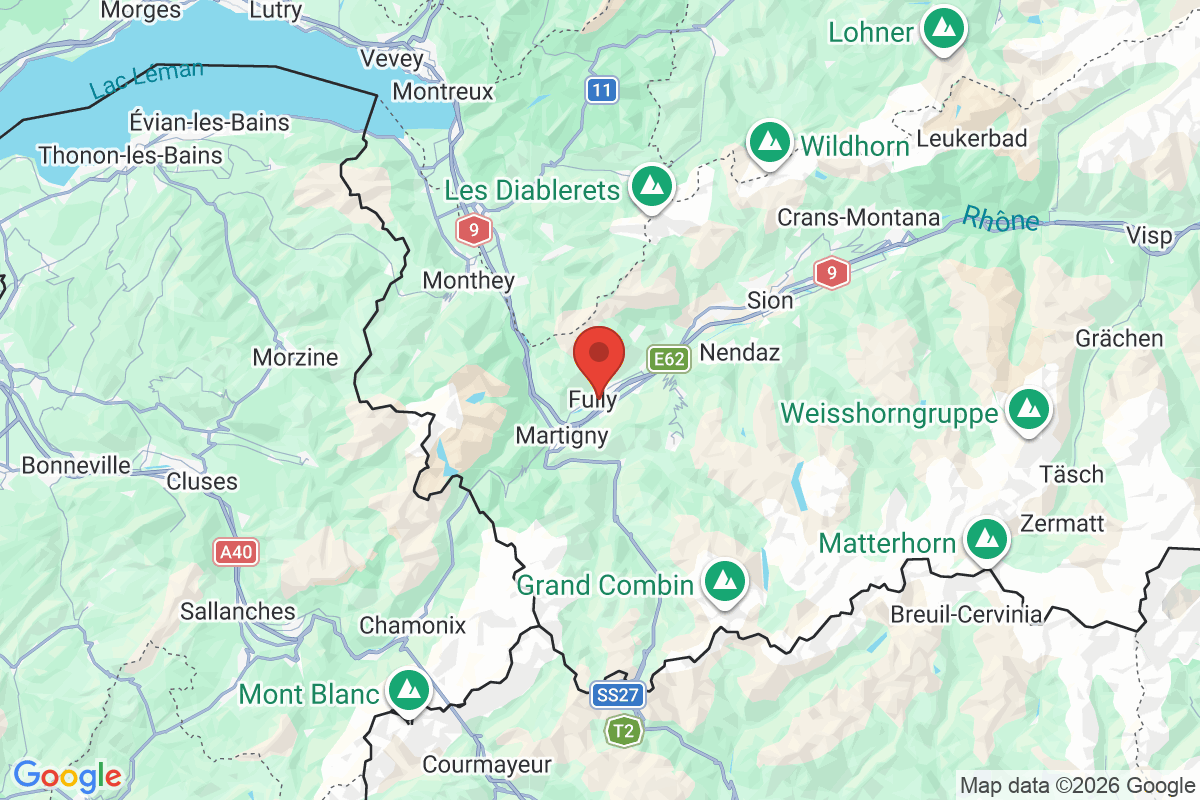 Carte de l'activité