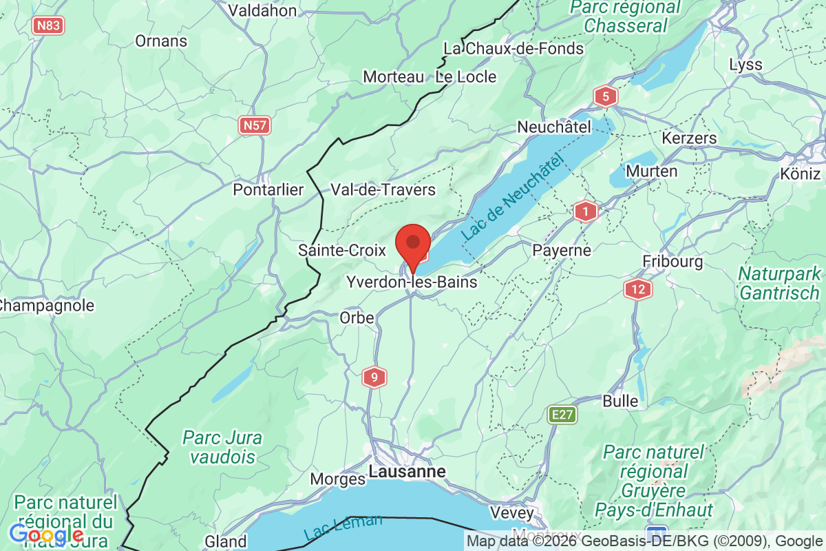 Carte de l'activité