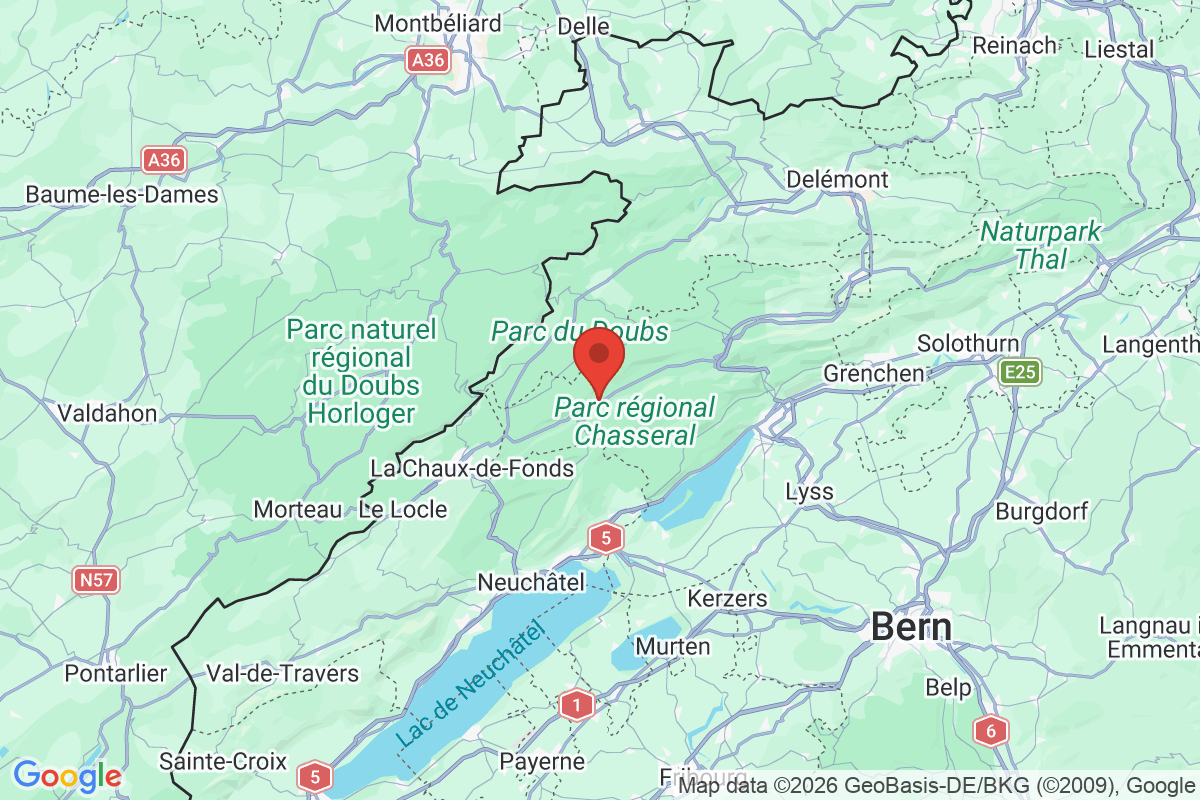 Carte de l'activité
