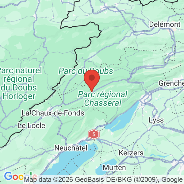 Carte de l'activité