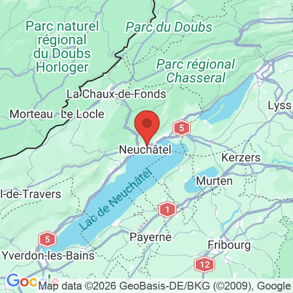 Carte de l'activité