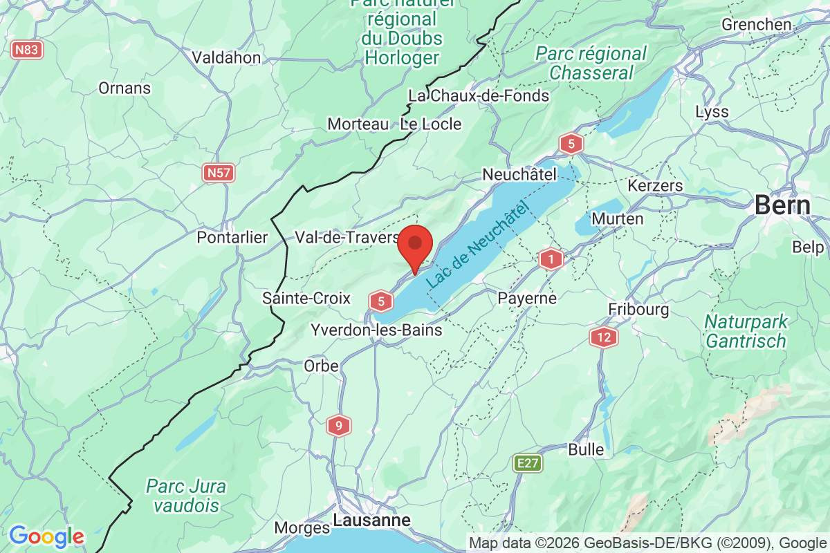 Carte de l'activité