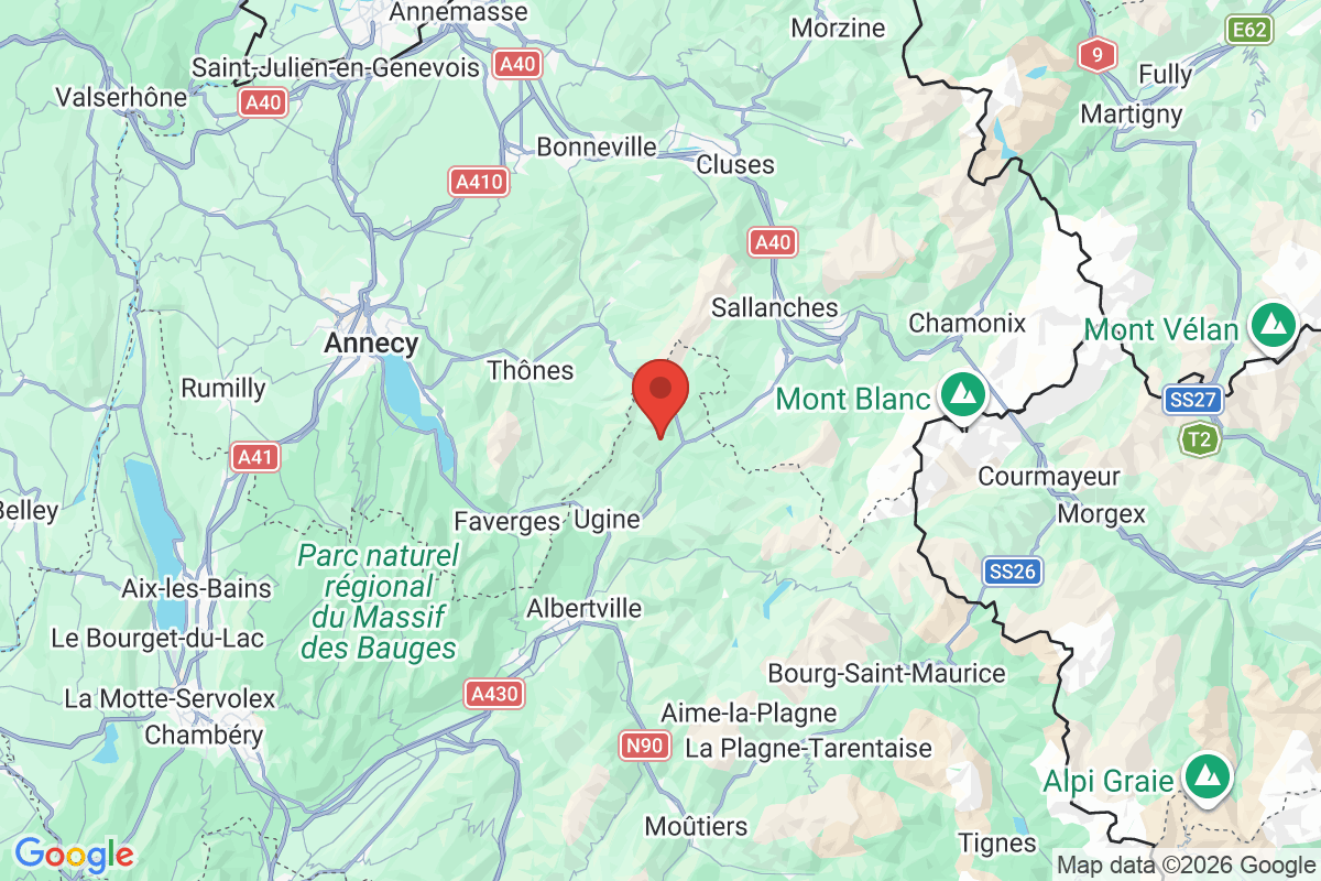 Carte de l'activité