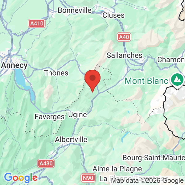 Carte de l'activité