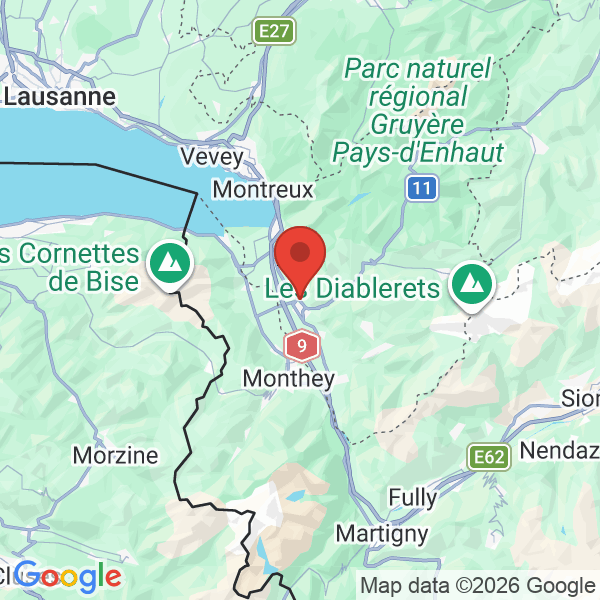 Carte de l'activité