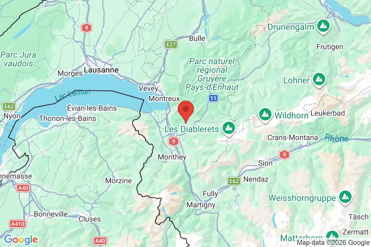 Carte de l'activité