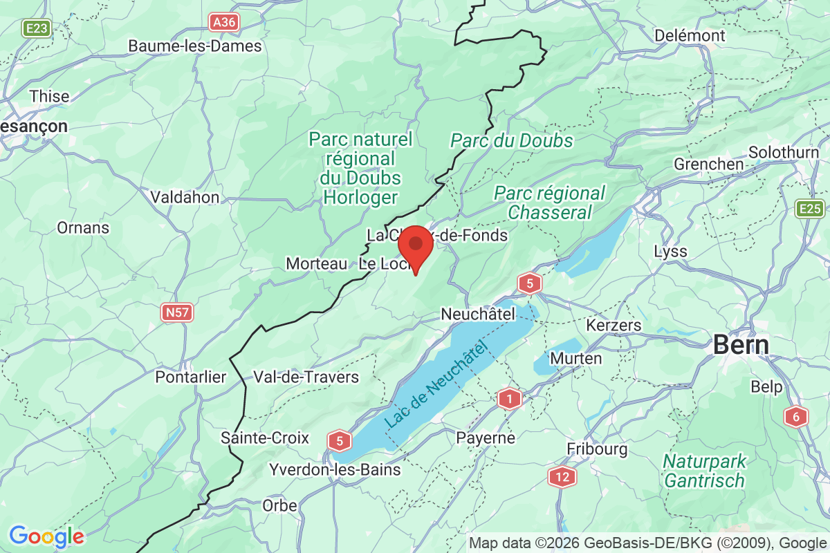Carte de l'activité