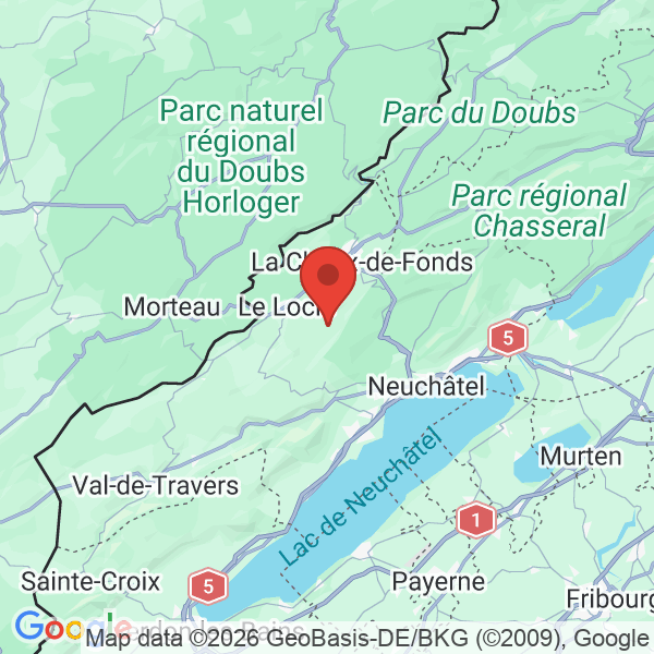 Carte de l'activité