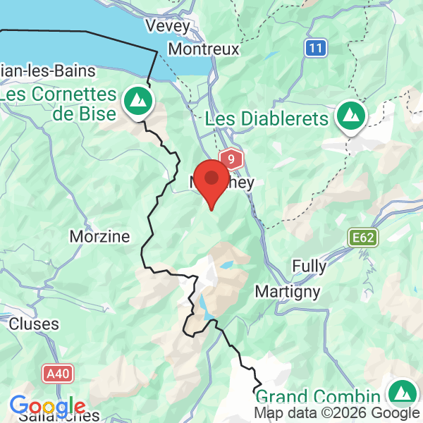 Carte de l'activité