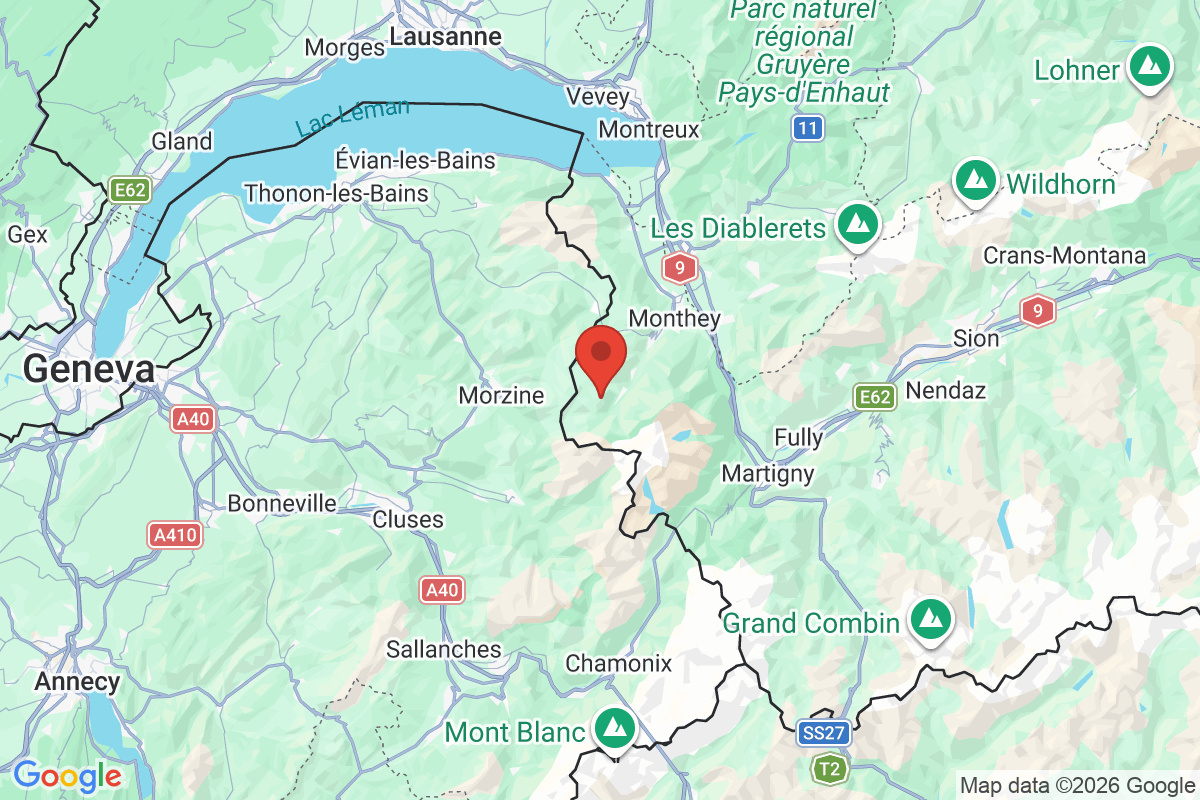 Carte de l'activité