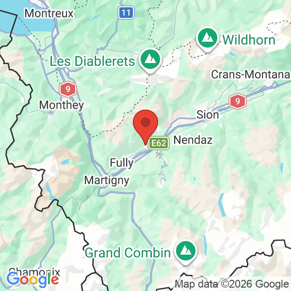 Carte de l'activité