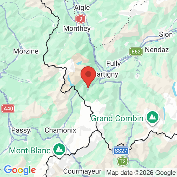 Carte de l'activité