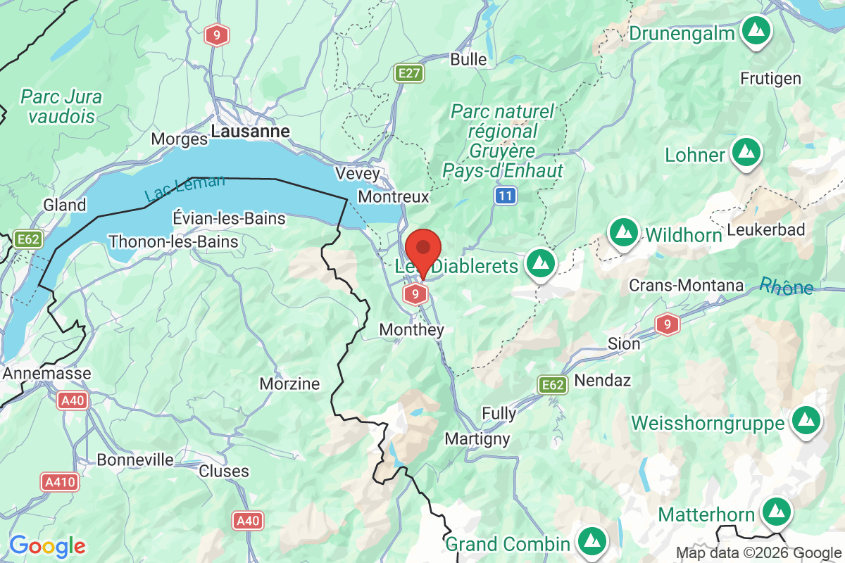 Carte de l'activité