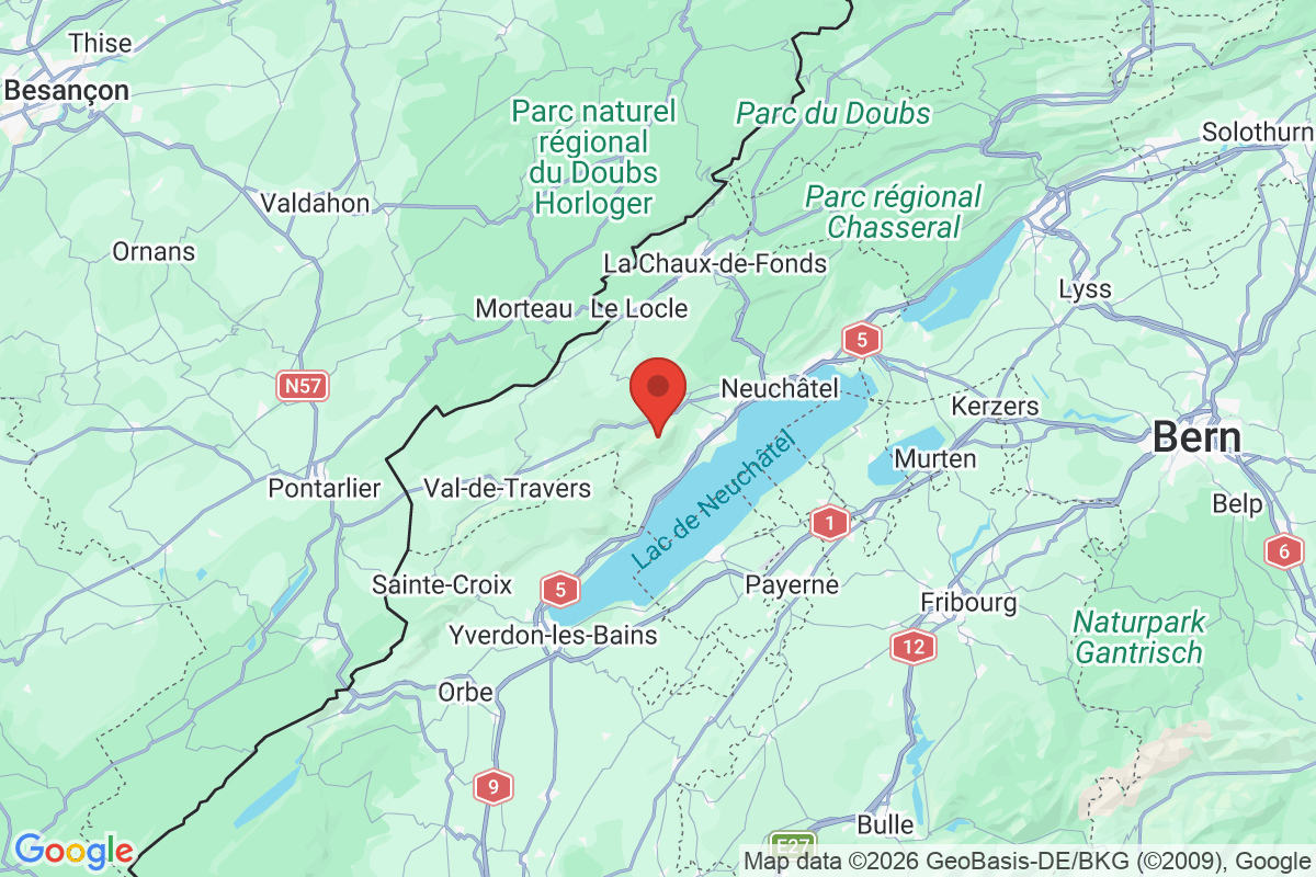 Carte de l'activité