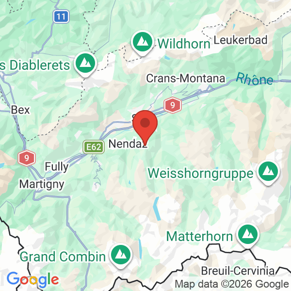 Carte de l'activité