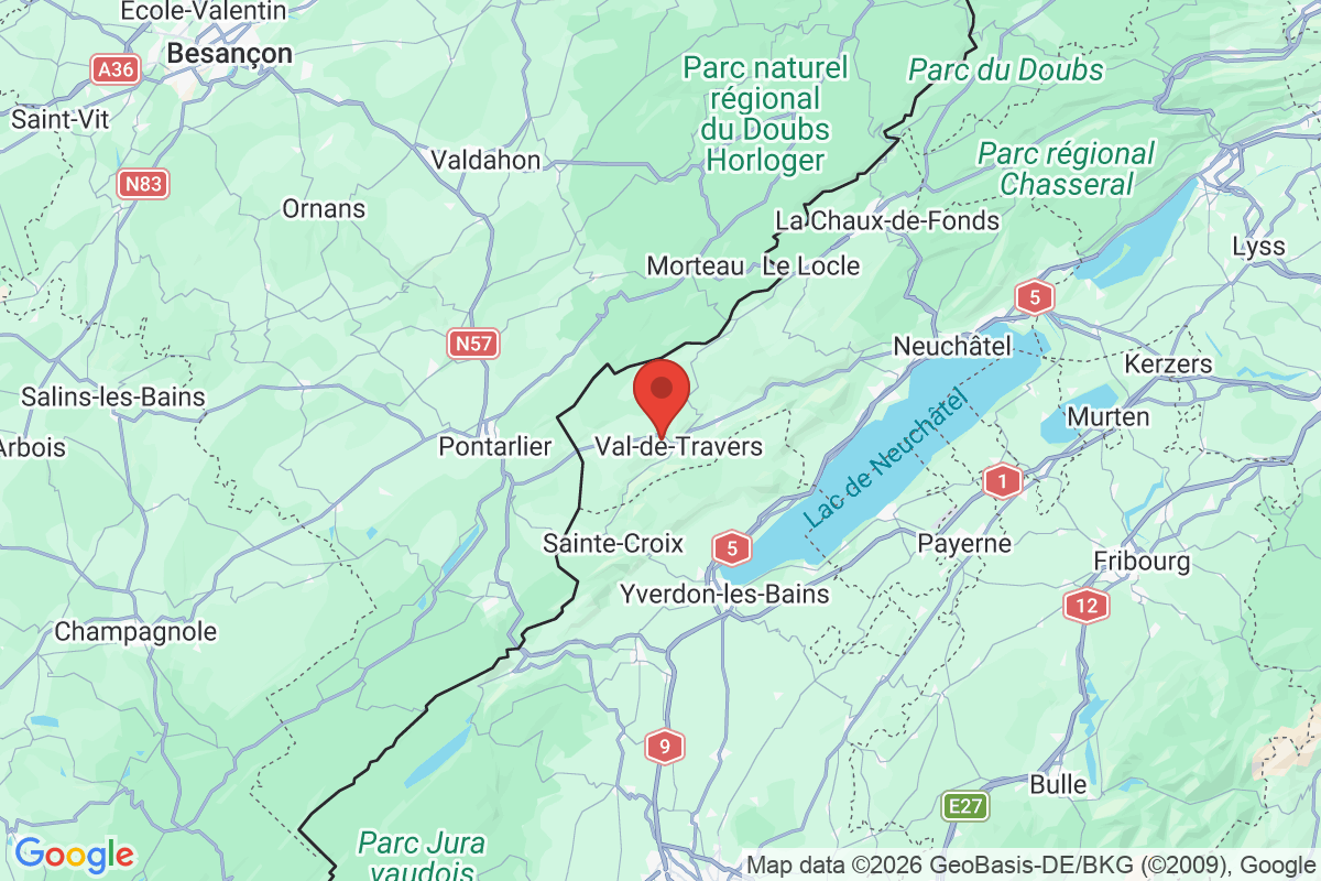 Carte de l'activité