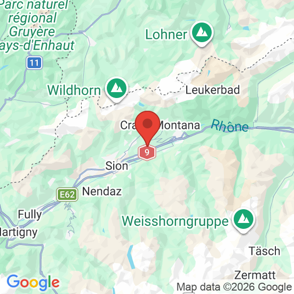 Carte de l'activité