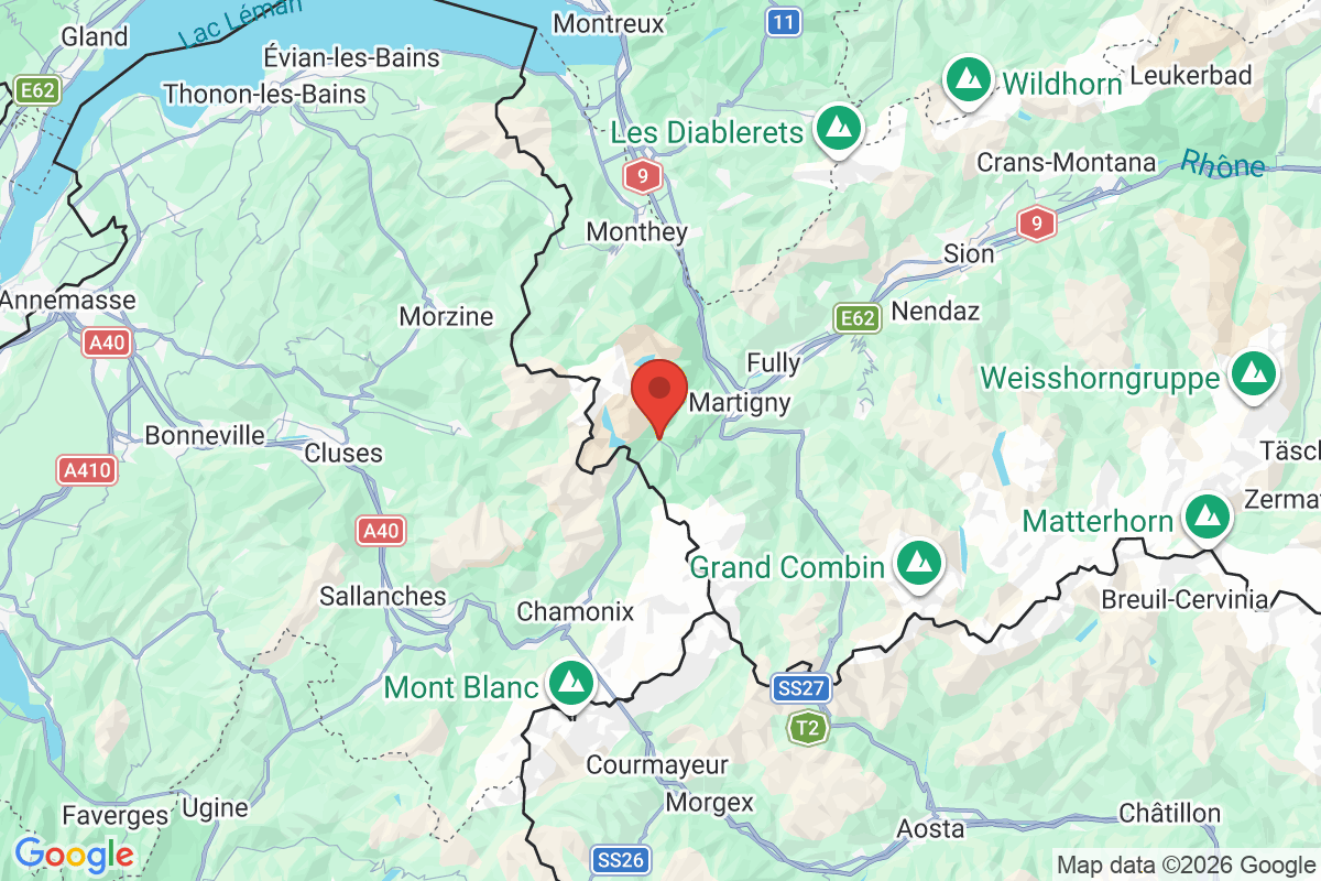 Carte de l'activité
