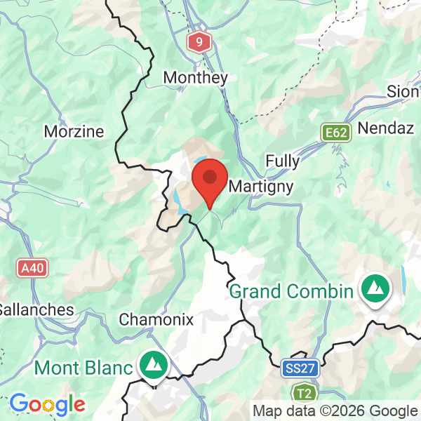 Carte de l'activité