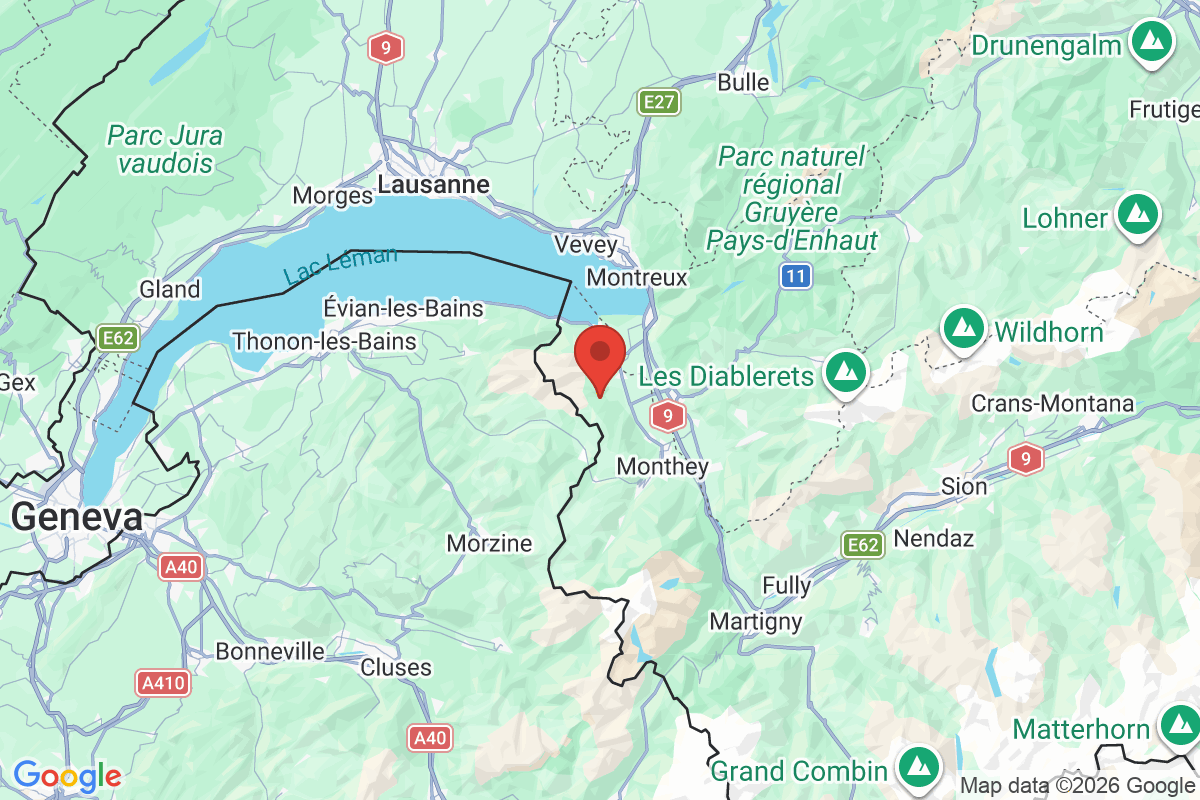 Carte de l'activité